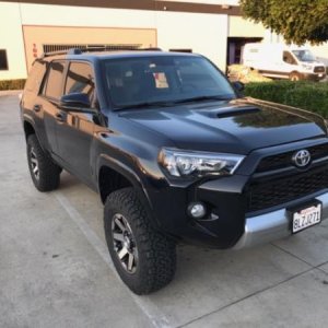 Stance View - 285/70R17 BFG KO2  on stock TRD Offroad wheels + 1.25”  Spidertrax spacers. (Yes. I did a BMC. No, there is absolutely no rubbing at ful
