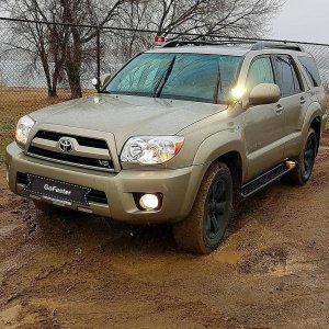 RZR offroad ditch lights on CBI brackets