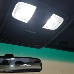 Sylvania LED added to interior