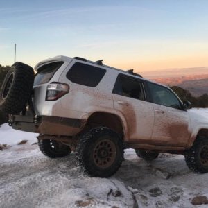 Top of the World trail, Moab