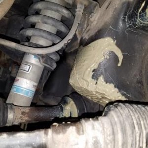 Replaced busted CV