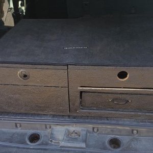 Rear Storage drawers
