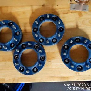 Spidertrax WHS007 wheel spacers