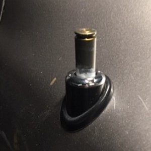 With white spray rubber, it looked crappy. :(