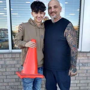 Me and my son Andres