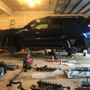 During installation, almost done!