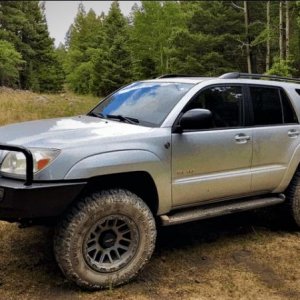 Lift, Wheels, Tires, and Bumpers are done.