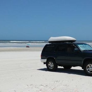 4Runner on beach