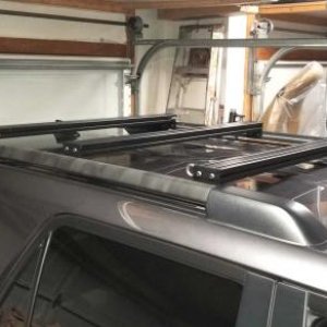 Roof Rack Rails made with Type 15 Aluminum Extrusions