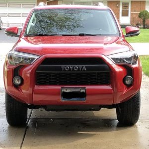 Trd pro grille kit added last year.
Like the look!!