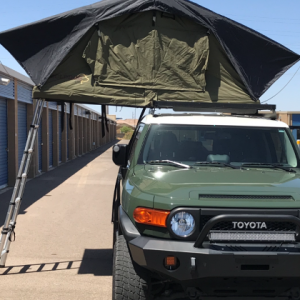 tent, the one time it was opened