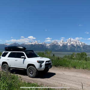 Top of the ridge on Shadow Mountain. Grand Teton National Park