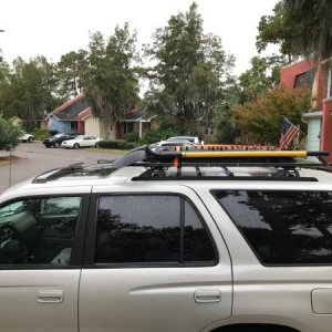 3/4 length roof rack 
50 buck