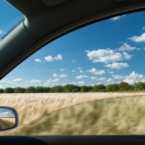 depositphotos 44293039 stock photo view from car window on