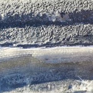 Used Marine Grade fiber glass and POR15 to clean and patch