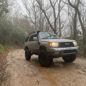 Tray mountain trail - 12/28/20