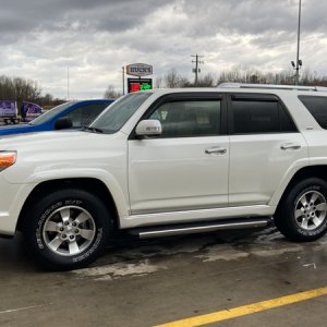 Here she is! Picked up from a dealership in Cape Girardeau, MO. SR5 Premium, 4x4, 100k miles.