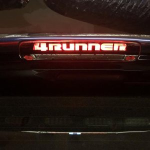 3rd brake light decal