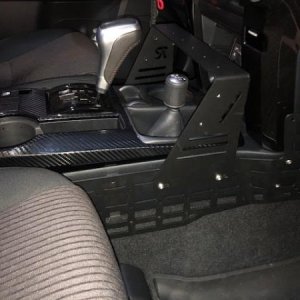 stock shifters and center rack