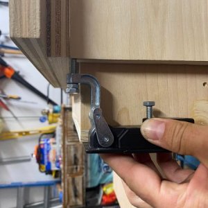 measuring depth of the compression latch
