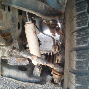 Drivers front look close for ball joint spacers