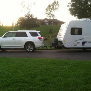 T4R pulling Jayco Jay Feather Sport X17C