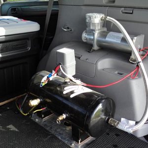 air tank set up