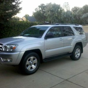 stock 05 4runner sr5 the day we brought her home
