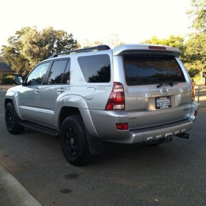 a few days later with some new shoes