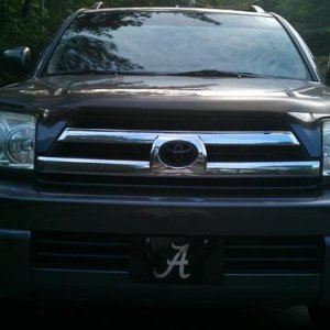 Painted emblem