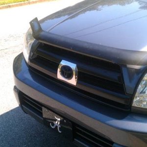 Little bit of a grill mod, soon to find out it wants to flake so will have plasti dip entire thing