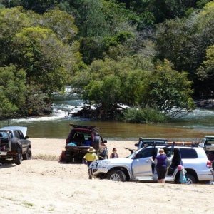 Family day at Big Sands