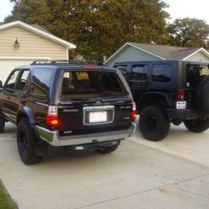 Left Side and Rear View 4Runner