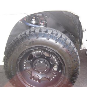 Icon Coilovers Front with Total Chaos Upper Arms