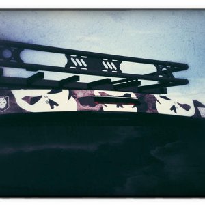 Deflector wrap.