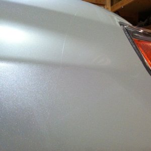Toyota 3M Clear Bra (rt fender)