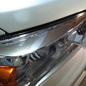 Xenon sticker