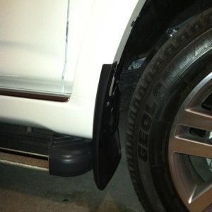 OEM front mud flap