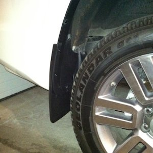 OEM mud flap - rear
