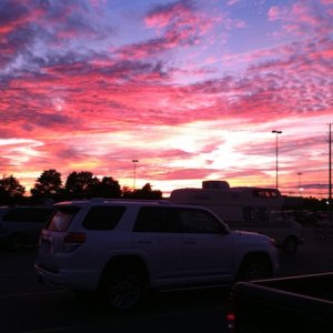 Sunset    Sept. 6, 2011