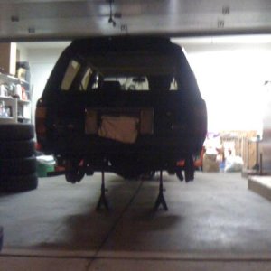 Put on Jack stands