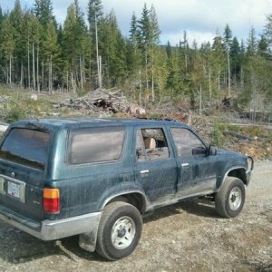 1995 - adding BFG A/t's + Tacoma Wheels.