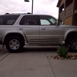 Front lift on.