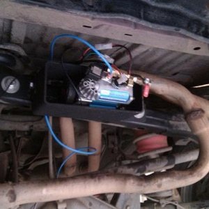 ARB compressor mounted