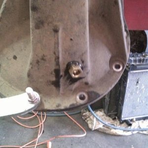 bulkhead fitting installed