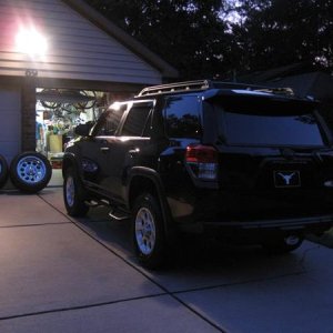 Just got tires for wheels