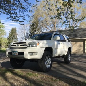 5/5/21 after: Ironman 4X4 performance lift & 255/80/17 Falken WP AT3Ws