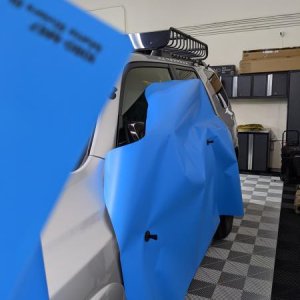 Applying the wrap