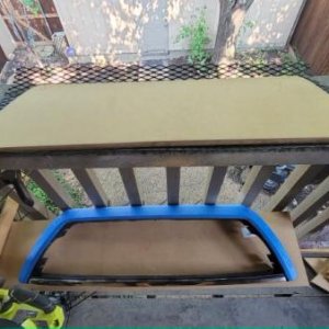 I cut the mesh before bending it. Don't do this. Bend 1st, then cut.