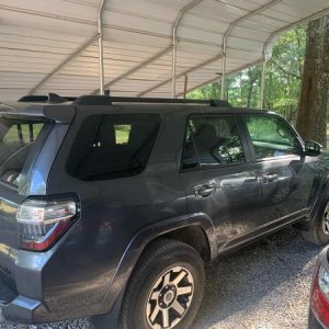 Post hail damage.   Took the body shop 57 days to get her back to me.